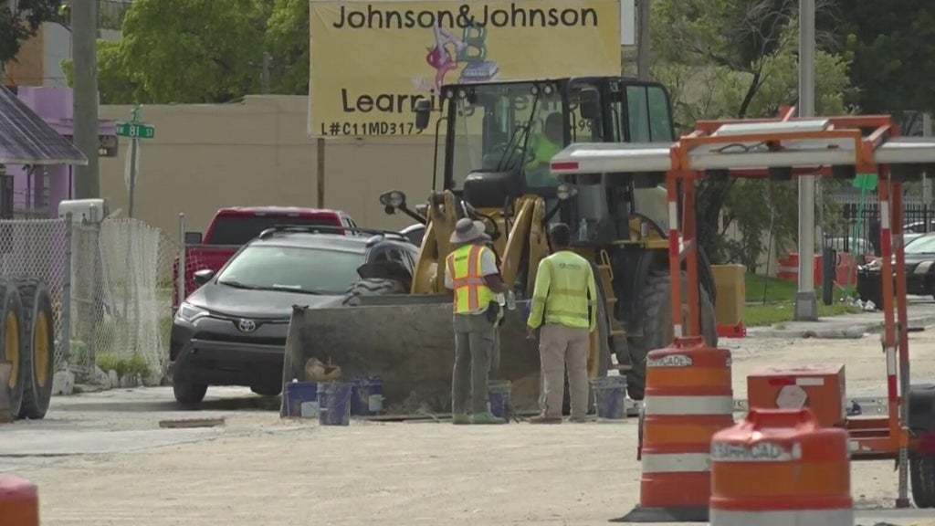 West Little River business owners pushing back on constant construction — CBS Miami, Dallas Business news