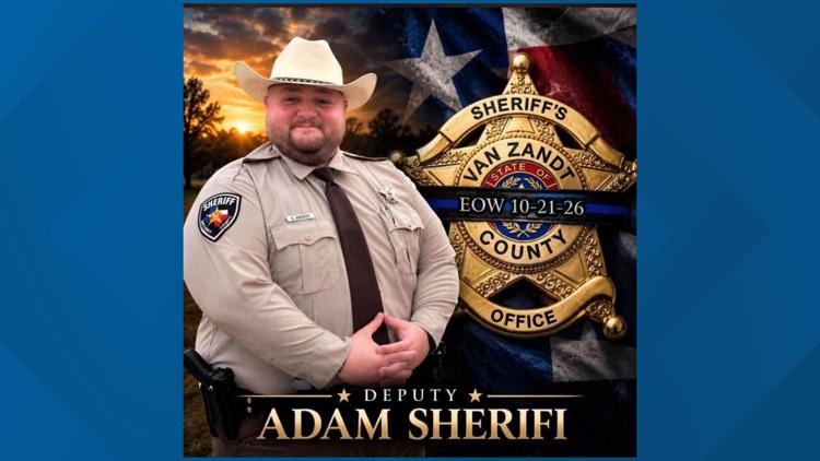 Procession to be held for fallen Van Zandt County Deputy killed in shootout — WFAA (Dallas-Fort Worth), Dallas Health news