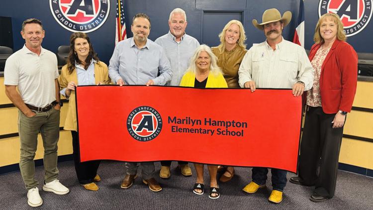 Aubrey ISD names new elementary school after beloved retired janitor — WFAA (Dallas-Fort Worth), Dallas Schools news