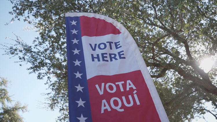Voters casting ballots in Texas midterm elections
